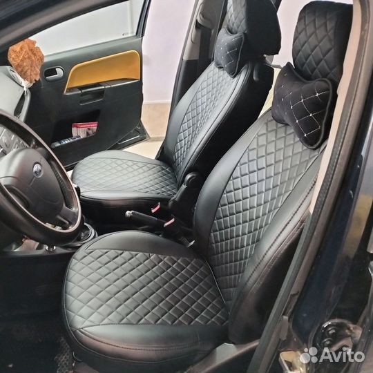 Установка автомобильных чехлов