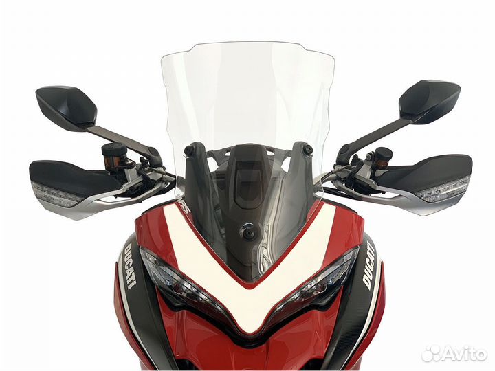 Стекло multistrada 1200 / 1260 / 950 / V2 прозрачное