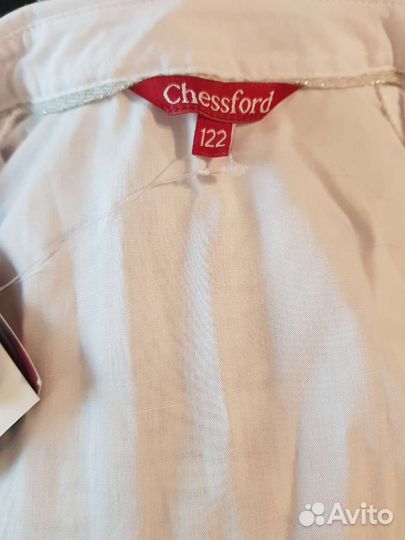 Блузка белая новая 122