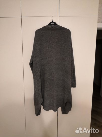 Кардиган женский вязанный удлененный