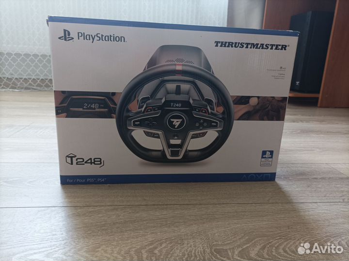 Руль ThrustMaster T248 черный
