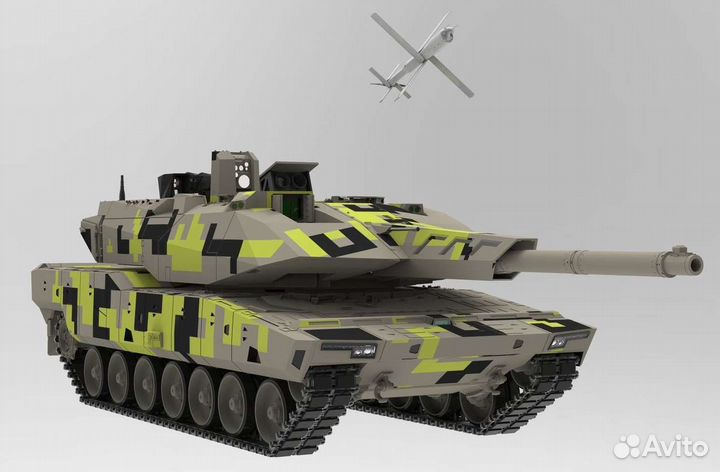 Сборная модель танка 1 35