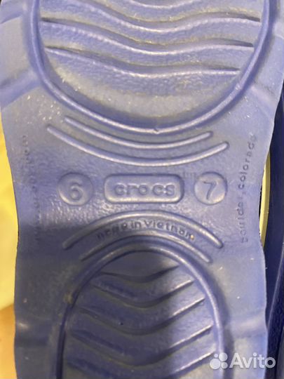Сапоги crocs c6-7