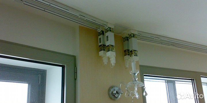 Карниз с электроприводом