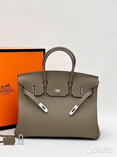 Сумка Hermes Birkin натуральная кожа