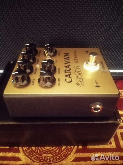 Гитарная педаль дисторшн Caravan Tritonlab