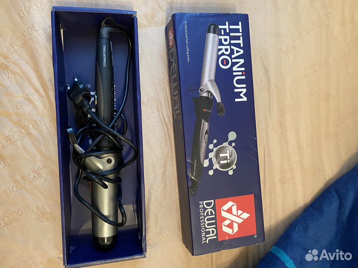 Плойка для волос dewal Titanium T Pro
