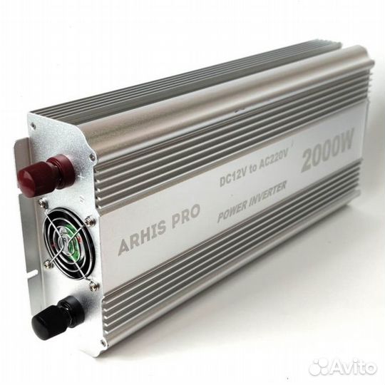 Преобразователь 12-220 Arhis Pro 2000 W инвертор