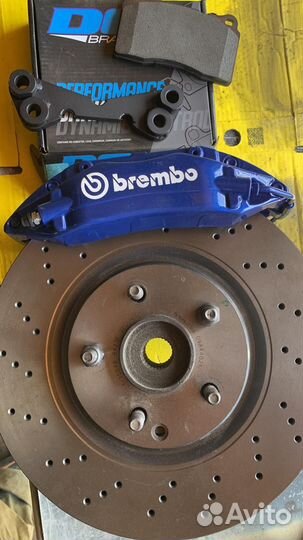 Передние тормоза brembo