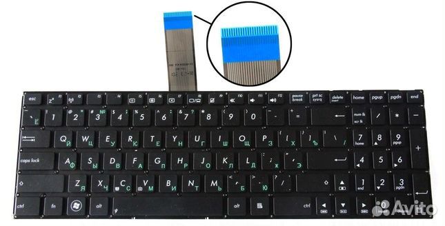 Клавиатура для Asus A550 A750 K550 X501 X550 X750