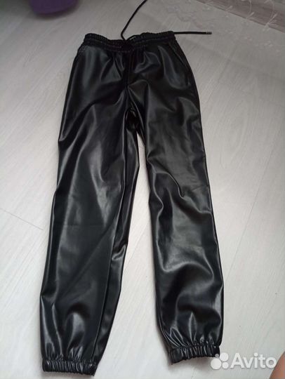 Кожаные штаны на девочку