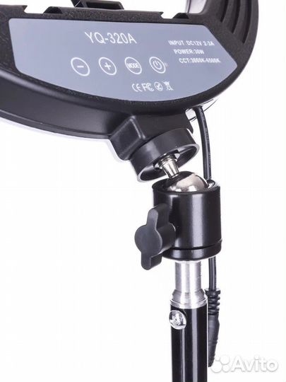 Кольцевая лампа 32 см. Селфи лампа