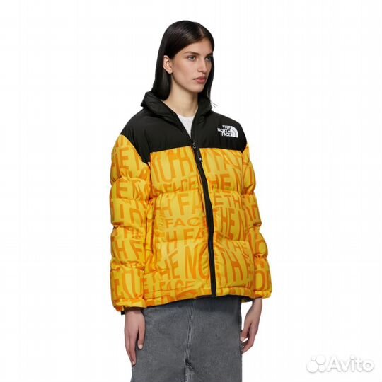 THE north face Down Jacket Unisex Yellow (XL)(37)