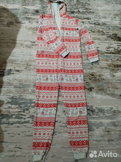 Комбинезон домашний теплый