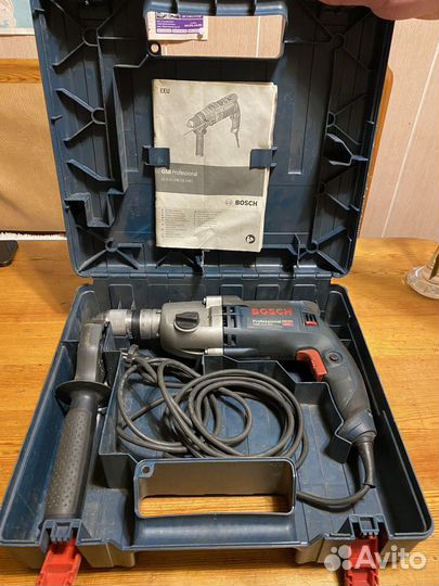 Дрель ударная bosch