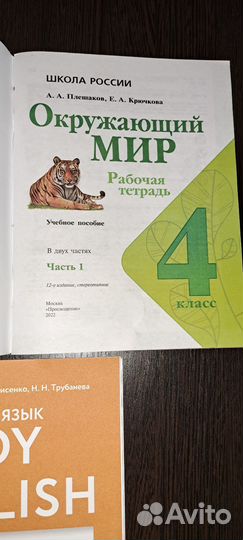 Рабочие тетради 4 класс