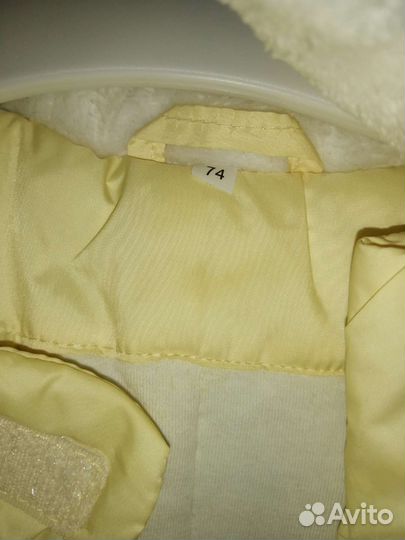 Комбинезон теплый 74