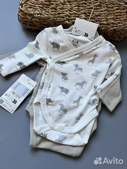 Боди на запах для новорожденного