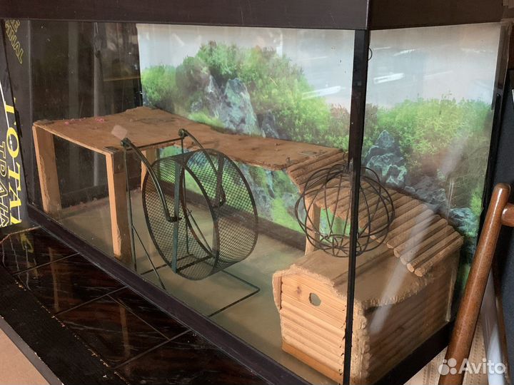 Аквариум террариум для грызунов