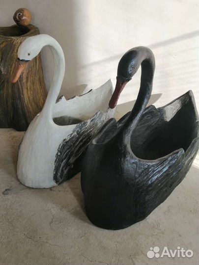 Бетонные вазоны