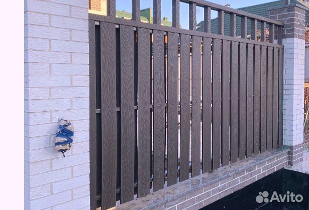 Заборная доска дпк