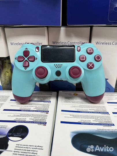 Джойстик геймпад пк, PS4, Android, iOS бирюзовый