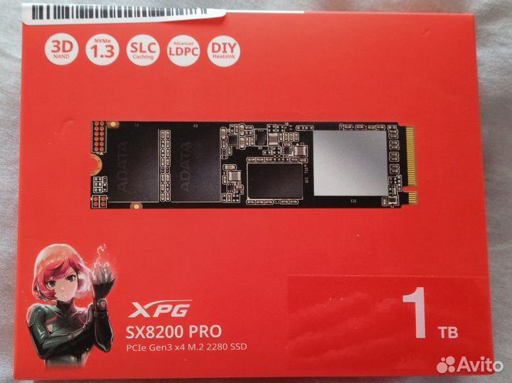 SSD накопитель A-Data XPG SX8200 Pro A
