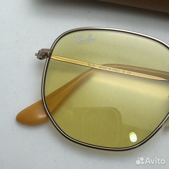 Солнцезащитные очки ray ban rb3548 желтая линза