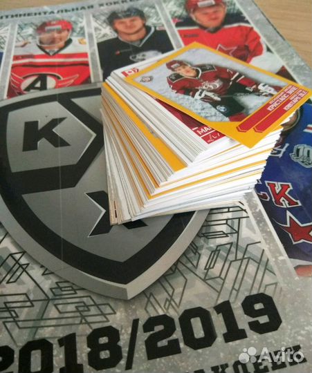 Наклейки кхл 2018-2019