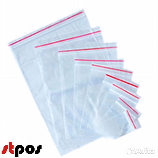 Пакеты zip lock 400х500 мм, 35 мкм, 10 шт./упак