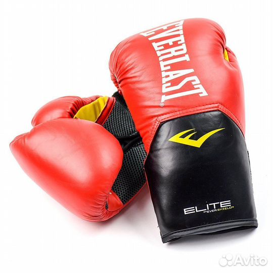 Перчатки everlast Elite ProStyle 12oz красный