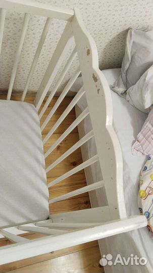 Детская кровать IKEA с матрасом