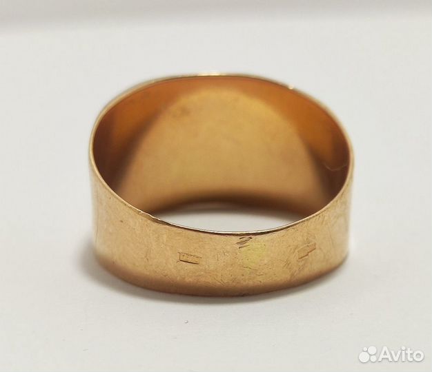 Золотая печатка, кольцо 5,1гр