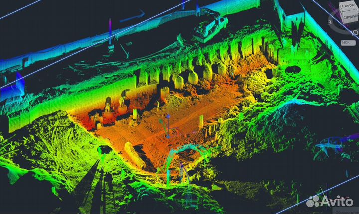 Лазерное 3D сканирование / обследование зданий