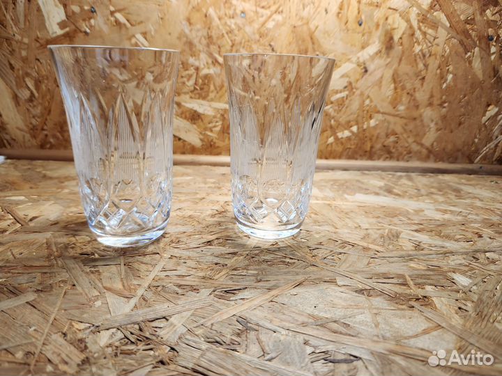 Рюмки хрустальные