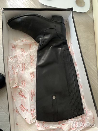 Сапоги женские демисезонные натуральная кожа р39