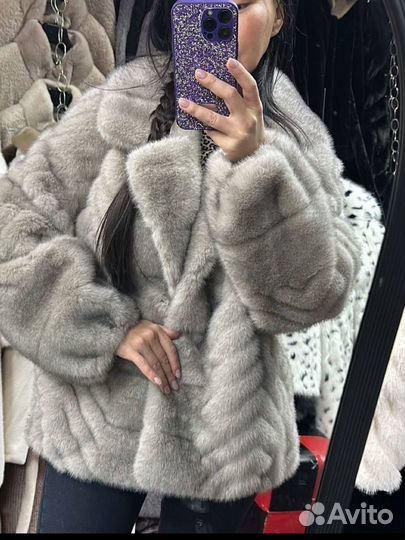 Шуба зимняя новая