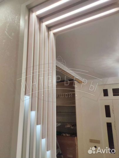 Шпонированные стеновые рейки из мдф Высоковск