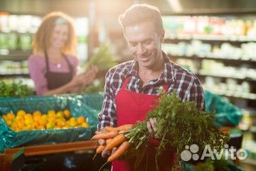 Работник зала в магазин. Ежедневная оплата