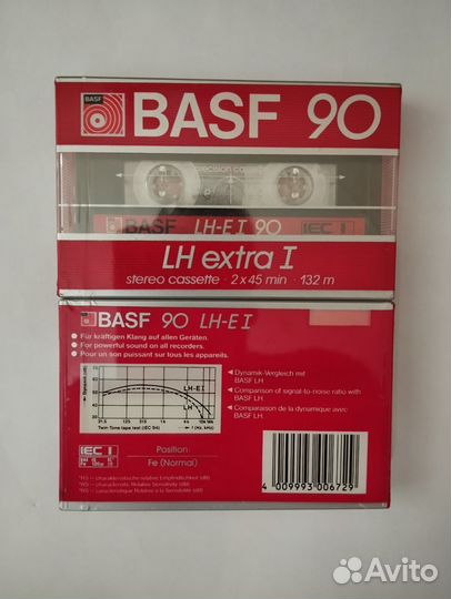 Аудиокассеты новые basf