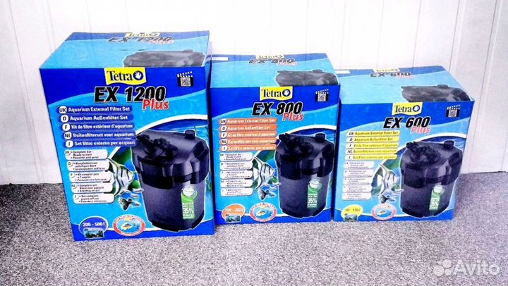 Внешний аквариумный фильтр Tetra, Aquael в асс