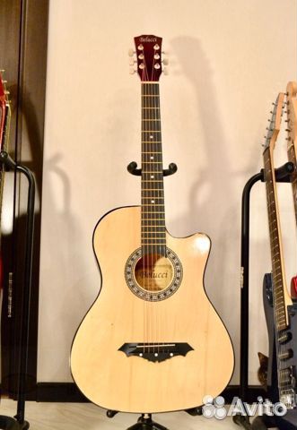 Гитара акустическая 7/8 новая Belucci