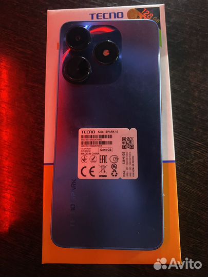 TECNO Spark 10, 8/128 ГБ