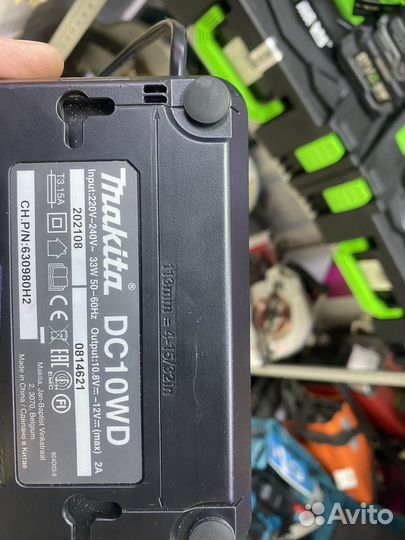 Зарядное устройство makita dc10wd новое оригинал