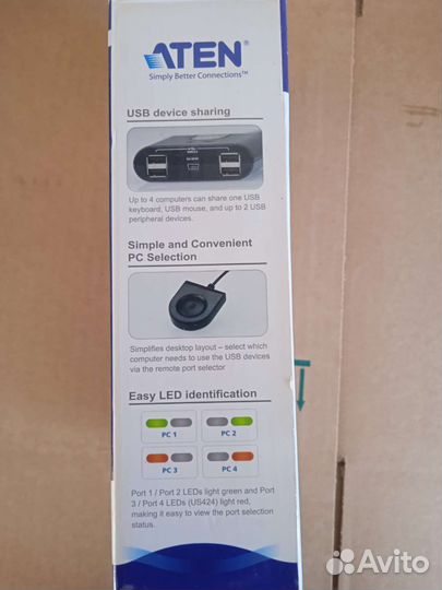 USB Переключатель aten US224