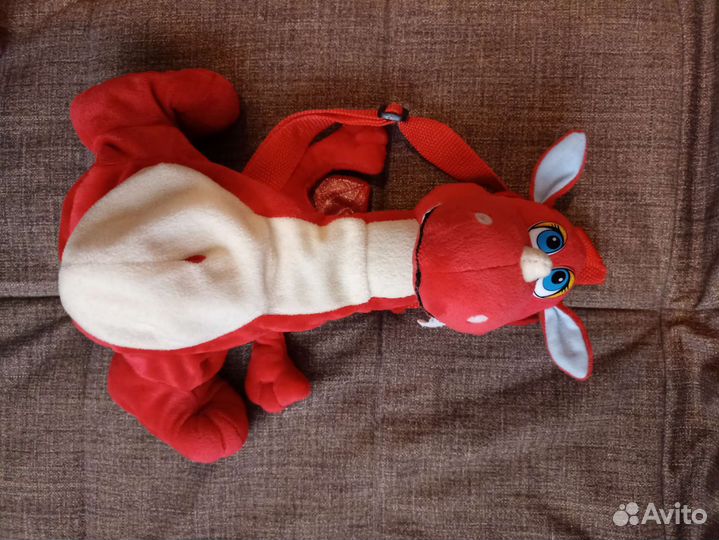 Мягкая игрушка рюкзак