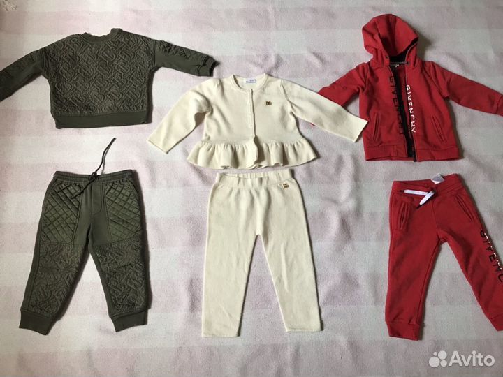 Gucci Dolce Burberry Givenchy р.3/6/9/12/18/24м