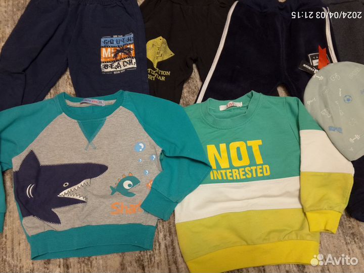 Одежда на мальчика 98