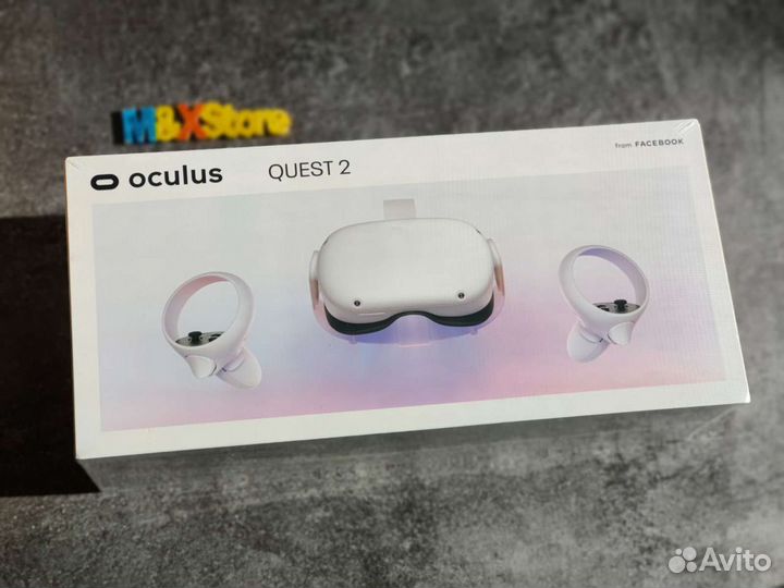 Шлем виртуальной реальности Oculus Quest 2 128Gb