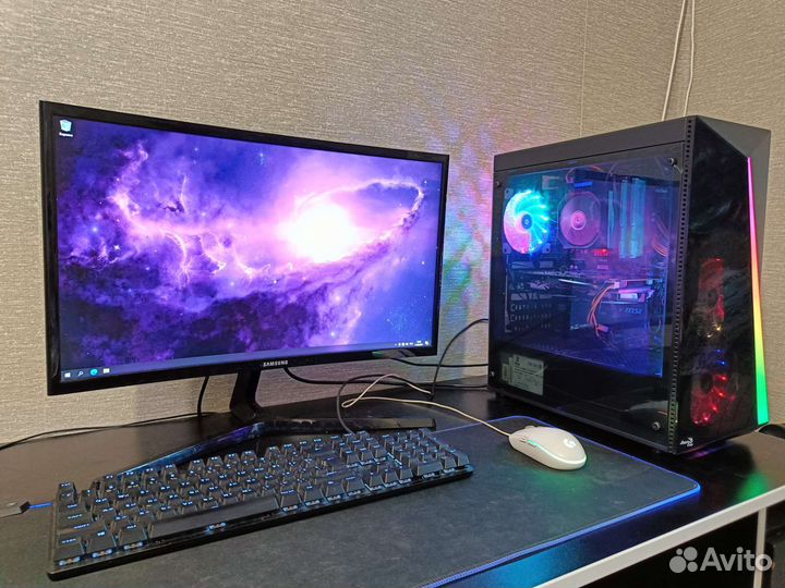 Игровой компьютер intel core i5 rx 570 8 gb
